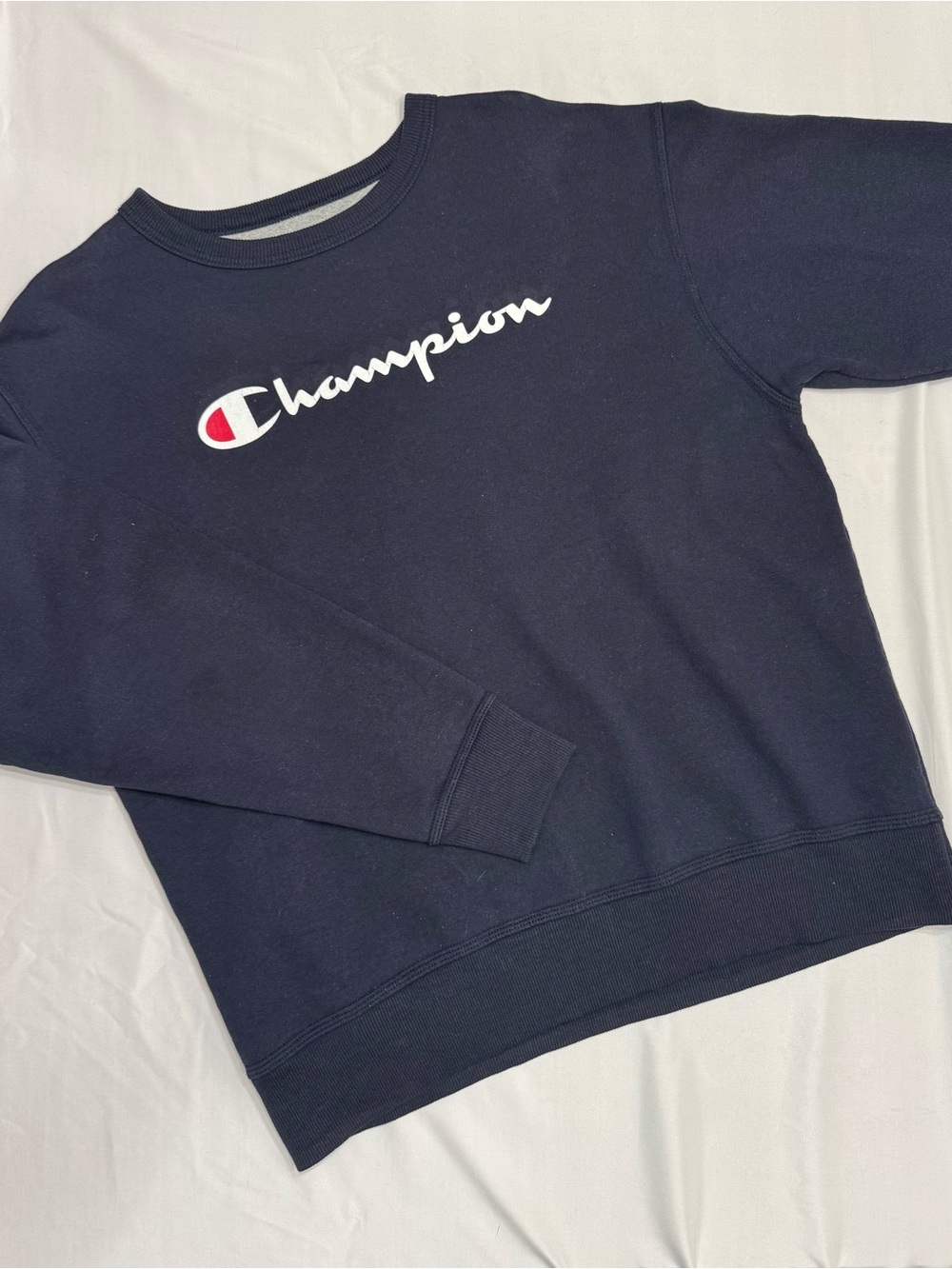 Champion Navy Crewneck - Picture 1 of 4